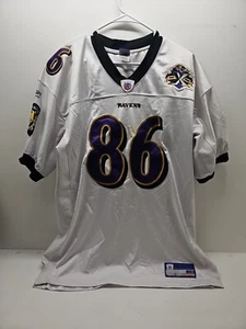Baltimore Ravens #86 Todd Heap Reebok ON FIELD Jersey size 50 1996-2006 (60)(M) - Picture 1 of 12