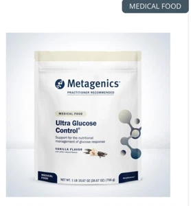 Ultra Glucose Control By Metagenics. Vanilla Flavored, 14 Servings - Picture 1 of 5