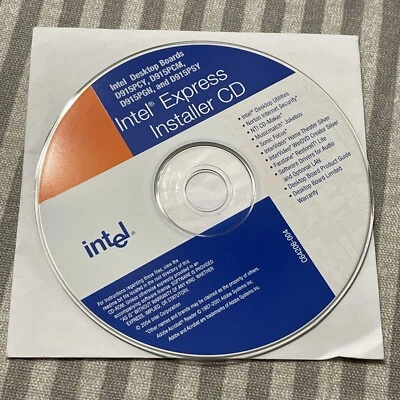 Intel Express Installer CD For Desktop Boards D915PCY, D915PCM, D915PGN, D915PSY - Image 1 of 2