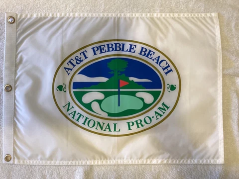 AT&T Pebble Beach National Pro Am Pin Flag   NEW Cover