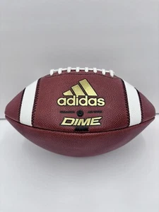 Adidas Dime Oro Oficial Fútbol Cuero PSI 13 CK6612 $160 NFHS - HECHO EN EE. UU. - Imagen 1 de 7