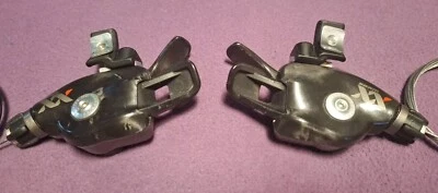 VGC Sram XX right left hand front rear pair shifter pods 2x10 Speed avid mount - Image 1 of 4