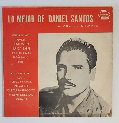 Daniel Santos Con El Cuarteto Encanto Lo Mejor De Daniel Santos Vol. 3 Lp Vinyl - Image 1 of 4