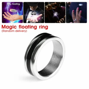 New Magic Floating Ring Magic Tricks Invisible Magical Gimmick Magician Rings AU - Picture 1 of 12