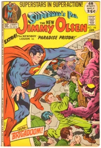Vintage The NEW JIMMY OLSEN #145 (1971) VF 8.0 Jack KIRBY SUPERMAN - Imagen 1 de 2