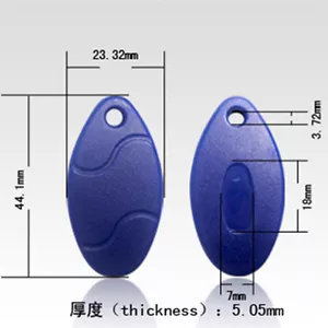 125KHZ Token EM4100 Tag RFID Keyfobs Proximity ID Key Chain -100pcs - Picture 1 of 1
