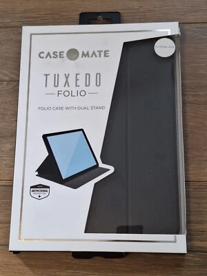 Case-Mate Tuxedo Folio - iPad Air (2020-2022) BLACK - NEW - Image 1 of 2