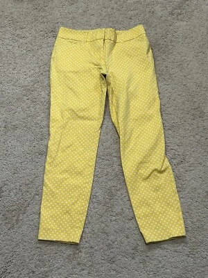 Pantalones para mujer New York & Company talla 4 multicolor lunares ajustados bolsillos para piernas Foto 1 de 4