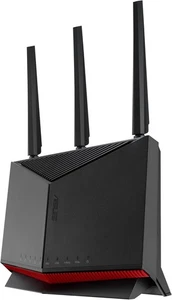 ASUS RT-BE86U BE6800 Dual-Band WiFi 7 Router, Supports 4096-QAM, MLO, AI WAN - Afbeelding 1 van 8