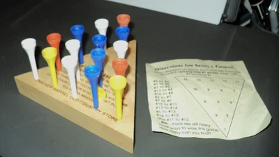 CRACKER BARREL Juego de clavijas de moda antigua: NUEVO OTRO: Divertido juego ''EG-NO-RA-MOOSE'' Foto 1 de 2