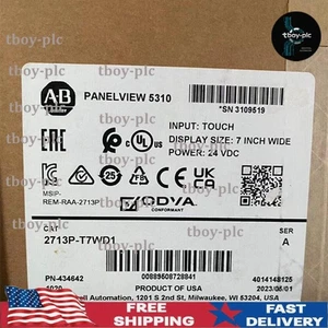 NEW 2713P-T7WD1 Allen Bradley 2713PT7WD1 Panelview 5310 Terminal US Free Tax - Picture 1 of 4