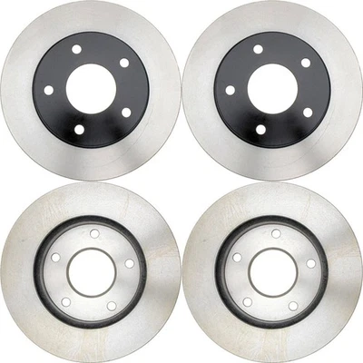 Juego de 4 ruedas discos de freno delanteros y traseros SET-RAY5036-4 Raybestos para Olds Eldorado Foto 1 de 4
