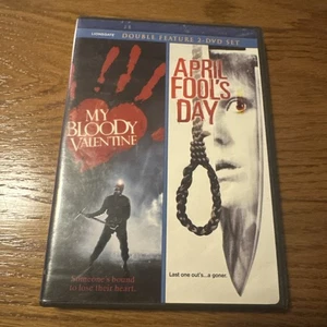 My Bloody Valentine 1981 April Fool's Day 1986 DVD Horror Double Feature - Picture 1 of 1