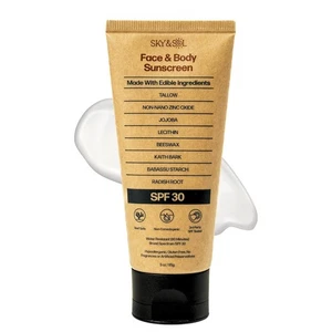 Sky and Sol crema solare minerale naturale SPF 30 3 oz - Foto 1 di 1