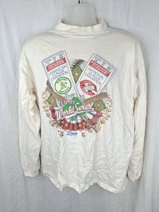 1990 Cincinnati Reds MLB Baseball World Series Long Sleeve T-Shirt Adult XL - Picture 1 of 12