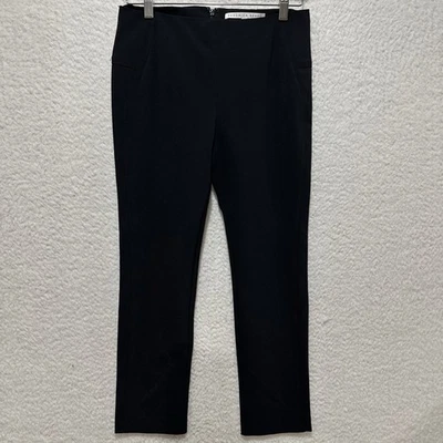 Pantalones negros ajustados Veronica Beard Scuba para mujer talla 6 hechos en EE. UU. Foto 1 de 4