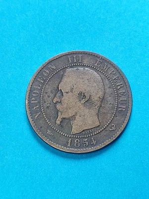 10 CENTIMES - NAPOLEON III - 1854 MA  - Photo 1/2