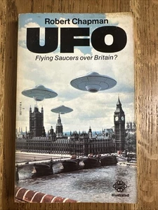 UFO Flying Saucers over Britain? by Robert Chapman 1976 UK Mayflower PB Vintage - Picture 1 of 8