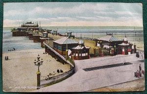 Victoria Pier, Blackpool Postcard 1909 Postmark - Picture 1 of 2