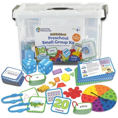Construtores de habilidades de recursos de aprendizagem! Kit pré-escolar para grupos pequenos - Imagem 1 de 4