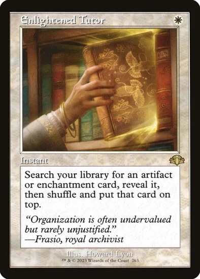 Enlightened Tutor - Retro Frame (DMR) Dominaria Remastered - NM - Image 1 of 1