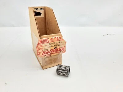 Rolamento de extremidade pequena Kawasaki NOS NOVO 13033-034 F7 KD KE KD175 KE175  - Imagem 1 de 4