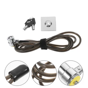 Verrouillage Du Câble En Acier Étendu Serrure D'ordinateur Portable Pour - Photo 1/12