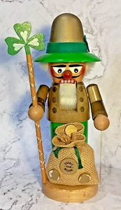 Handmade Steinbach Irish (#686) St Patrick Nutcracker - Picture 1 of 10