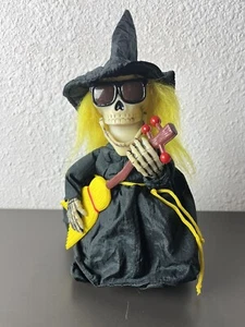 Halloween Witch Skeleton SINGING DANCING Mama Boo Boo Forebest Enterprises - Picture 1 of 2