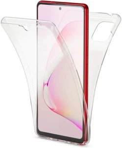 CUSTODIA Fullbody COVER Fronte Retro 360° per SAMSUNG GALAXY NOTE 10 LITE - Foto 1 di 6