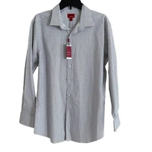 Camisa Alfani Hombre Manga Larga Con Botones Calce Ajustado Talla L - Imagen 1 de 7