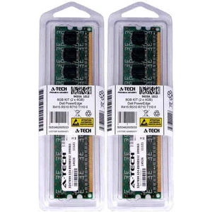 8GB KIT 2 x 4GB Dell PowerEdge R415 R510 R710 T110 II PC3-8500 Server Memory RAM - Picture 1 of 1