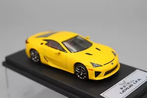 DCT 1/64 Scale Lexus LFA Yellow Diecast Car Model Toy Collection Gift in box - Picture 1 of 6
