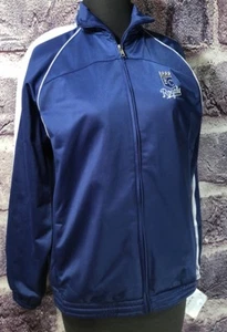NEW NWT Official Major League KC ROYALS Blue & White Track Jacket Youth L 12/14 - Picture 1 of 3