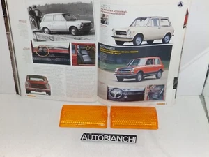 AUTOBIANCHI A. 112 ABARTH 2 SERIE DEL 73 - TRASPARENTI FANALI ANTERIORI DX E SX - Imagen 1 de 3