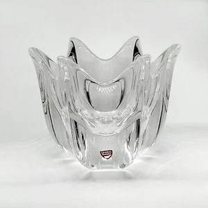 Orrefors "Belle" 6 point round crystal bowl, runde Kristallschale - Foto 1 di 10