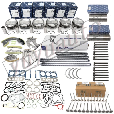 Engine Pistons Gaskets Rebuild Φ22mm Kit For Audi A6 A7 A8 Q5 Q7 3.0T TSI - Image 1 of 4