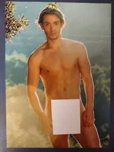 Handsome Male Model Posing in Serene Outdoor Setting 5x7 Photo Gay Interest - Picture 1 of 4