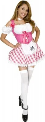 Little Miss Muffet Fairy Tale Storybook Fancy Dress Up Halloween Adult Costume - Image 1 of 2