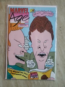 Marvel Age #134 Beavis and Butthead Marvel 1994 Rick Parker - Bild 1 von 1