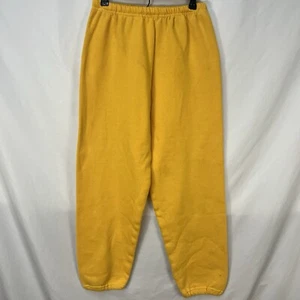 VINTAGE 70S POWERS MFG YELLOW COTTON SWEAT PANTS SIZE S USA - Bild 1 von 4