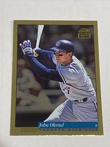 Vtg 1994 Score Gold Rush #2 JOHN OLERUD Toronto Blue Jays NY Mets M’s NrMt/Mt SP