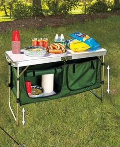 Portable Camping Kitchen Table - Picture 1 of 3