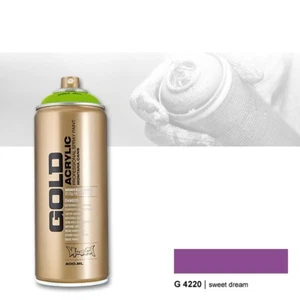 (12,38€/L) Montana Gold Serie Sprühfarbe 4220 sweet dream, 400 ml Sprühdose - Bild 1 von 4
