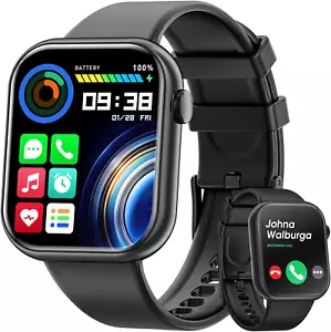 Smartwatch Schermo 1,85'' Orologio Con Chiamata Bluetooth E Risposta Vivavoce - Foto 1 di 10