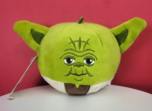 Hallmark Fluffballs Star Wars Plush Stuffed Animal Ornament Yoda New - Picture 1 of 4