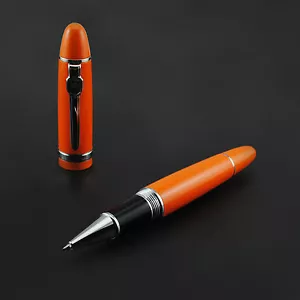 Promozione Jinhao 159 General Orange penna roller clip argento - Foto 1 di 4
