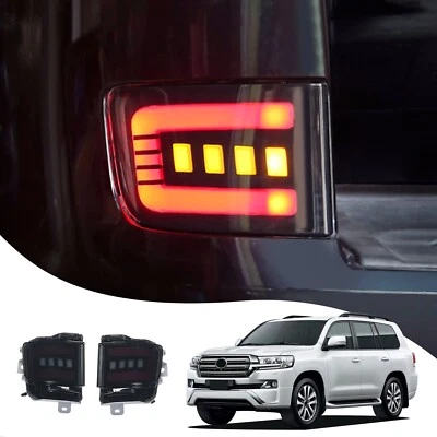For 2008-2021 Toyota Land Cruiser 200 Rear Bumper LED Light Upgraded Accessories - Image 1 of 4