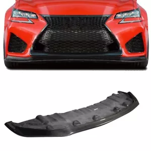 Real Carbon Fiber Front Bumper Lip Splitter for Lexus GS F 2016-2020 - Foto 1 di 5