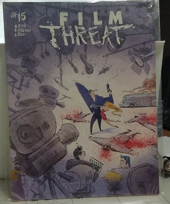 Film Threat #15 1988-Russ Meyer interview NM Title exploit - Image 1 of 4